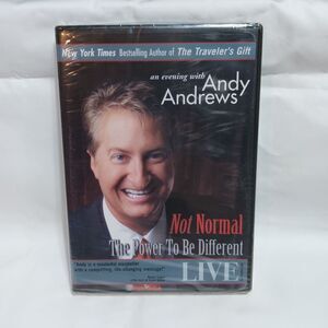 New Andy Andrews Live Concert DVD Not Normal The Power to be Different